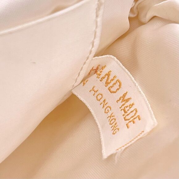 Vintage Opalescent Sequin Seed Bead Kisslock Snake Chain Evening Frame Purse - Picture 14 of 16